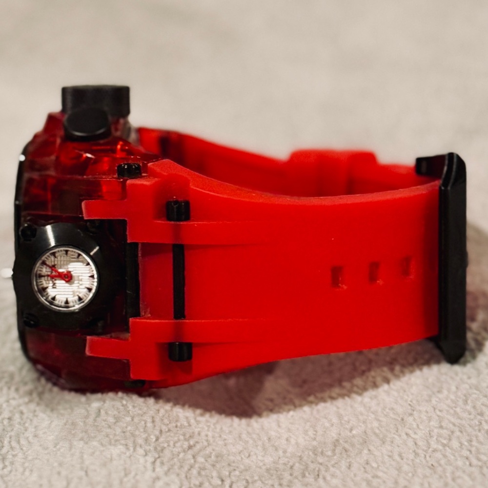 Invicta Bolt Zeus Red Chronograph Watch Silicone Strap - Picture 8 of 8